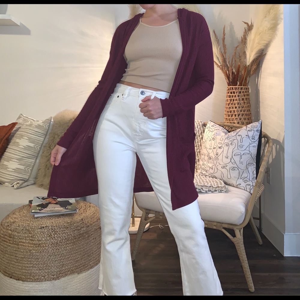 Duster cardigan